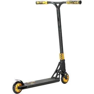 Star Scooter Jump Stunt Scooter schwarz/gold