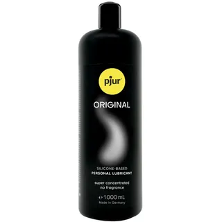 pjur ORIGINAL - Premium Silikon-Gleitgel - lange Gleitfähigkeit ohne zu kleben - sehr ergiebig und für Kondome geeignet