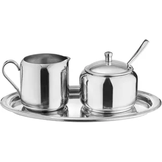 BUTLERS RITZ Sahnekännchen und Zuckerdose auf Tablett Küchenzubehör