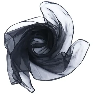Whakano 10 Stück Square Jongliertücher Seidentücher Chiffontücher,Performance Tanztücher,Gymnastiktücher Jonglier Tücher Schals für Tanzen,Jonglieren,Sensorisches,Tanztücher,60cm,Schwarz