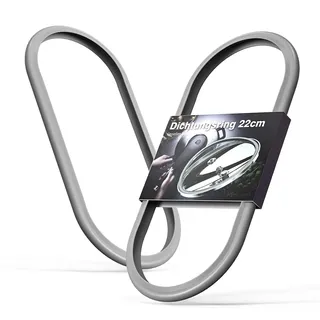 22cm Dichtungsring für WMF, 2 Stück 6068559990 6068559997 Dichtungsring Schnellkochtopf Ersatzteile Dichtring Schnellkochtopf für WMF und Silit 3 4.5 6.5 8.5L Silikon