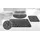 OTTO OTTO HOME meliert Badvorleger Badezimmer Teppich Duschvorleger Gr 4 schwarz schwarz weiß H 20mm Polyester Badematten Badteppich weiche Haptik unifarben