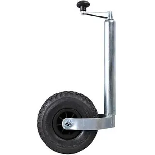 PRO PLUS Stützrad 48 mm mit Kunststofffelge und Luftreifen 260 x 85 mm