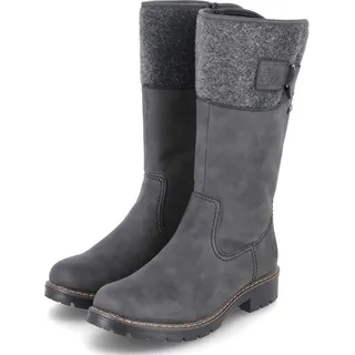 Rieker Komfort Stiefel Damen Grau 36 EU - Grau