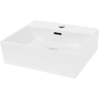 ECD Germany Aufsatzwaschbecken 41,5 x 36 x 13 cm