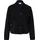 Strukturierte Jacke aus Interlock schwarz 44
