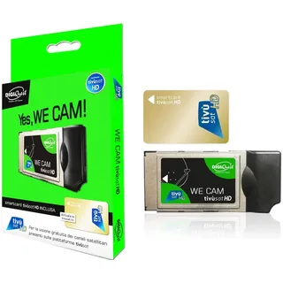 DIGIQuest We CAM SmartCam HD, CI+ Modul inkl. TiVuSat Smartcard