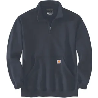 CARHARTT Quarter-Zip Sweatshirt Blau M