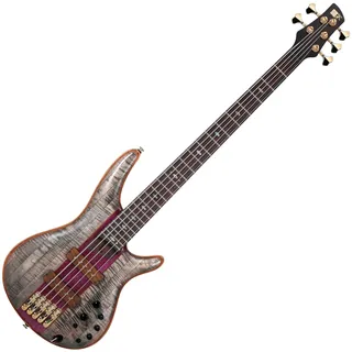 IBANEZ SR5CMDX E-Bass Black Ice Low Gloss