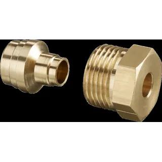 OVENTROP Messing-Klemmringverschraubung 10mm 2127652 für Einstrangfilter und Flexo-Block