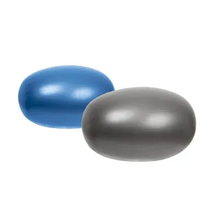 Original PEZZI Eggball MAXAFE 65 cm blau Sitzball Gymnastikball Pezziball Ball