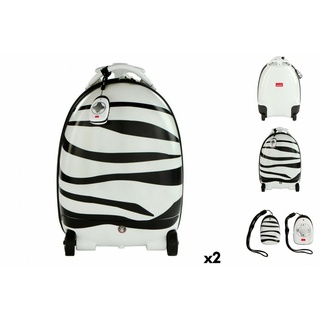 RASTAR Trolley Rastar Trolley Rucksack Zebra Für Kinder 2,4 GHz Funksteuerung 5 kg 2 weiß