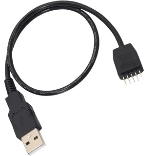 Bbajszx PVC USB A Stecker auf USB 2.0 9-Pin Motherboard Adapterkabel für Desktop Upgrades 20/40 / 60 cm Mainboard USB Header Prozessor