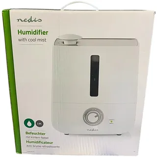 Nedis Ultraschall Luftbefeuchter 2,8 ltr weiß