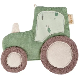 Sigikid Knistertuch Traktor Grün