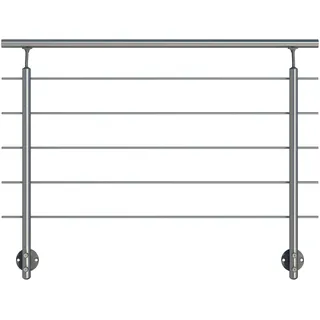 DOLLE Geländer-Set PS 011 150 cm Aluminium