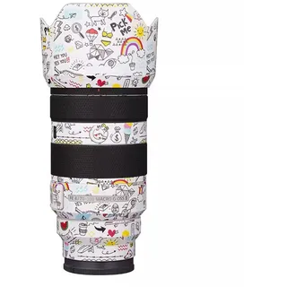 Skin Lens Camera Accessories Vinyl Wrap Body Protective Film Sticker for Sony FE 70-200mm F4 GM II Protector Decals FE 4/70-200 Macro G OSS II 4(Cute Cartoon)
