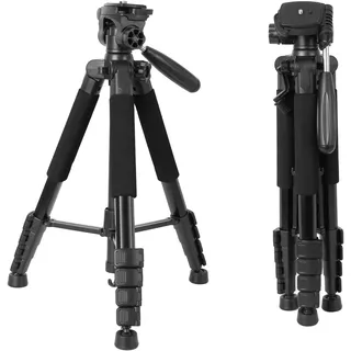 ZOMEi Kamerastativ, minimalistisch, 170 cm hoch, kompatibel mit allen Kameras, Projektoren, Webcam, Spektiven