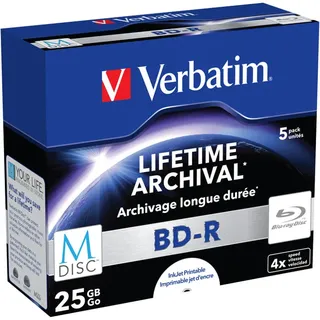 Verbatim M-Disc BD-R 25GB/1-4x 43823 (VE5)