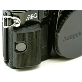 Handgriff Action Hand Grip für Canon AE-1 Program und A-1 3D-Printed von Ausgeknipst