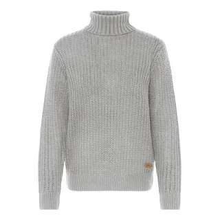 Oxmo Rollkragenpullover Grau M