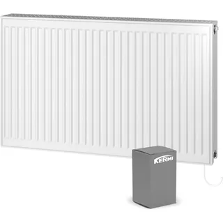 Kermi x-flair Profil-K Flachheizkörper 600 x 600 mm 548 W weiß Mittelventil