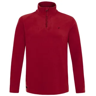 Protest Reperfecto Fleece Mit Halbem Reißverschluss - Velvet Red - L