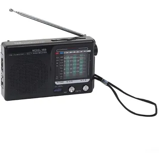 URPIZY Tragbares AM FM Radio Mit Teleskopantenne - Mini Handradio Für Unterwegs, Wetterfunk, Hohe Klangqualität, Batteriebetrieben, Kompaktes Design Für Indoor Und Outdoor Nutzung