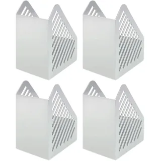 Helit Stehsammler A5 lichtgrau Packung mit 4 Stück