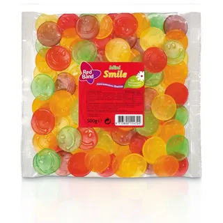 fruchtgummi-klassiker Red Band Mini Smile fruchtiges Fruchtgummi 5fach sortiert 500g