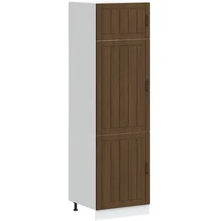 vidaXL Küchenschrank Lucca 57 x 60 x 207 cm BRAUN