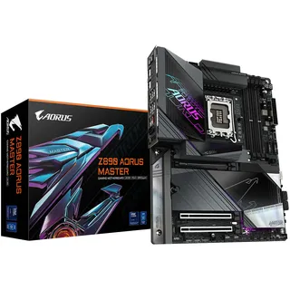 Gigabyte Z890 AORUS MASTER ATX Mainboard Sockel 1851 DDR5