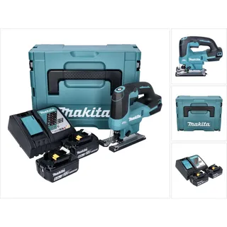 Makita DJV 184 RGJ inkl. 2 x 6,0 Ah + Ladegerät + Makpac