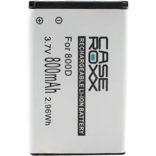 caseroxx Handy Li Ion Akku kompatibel mit Swisstone BBM 615/625, Ersatzakku für Ihr Telefon (800 mAh)