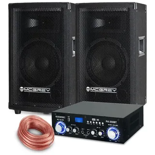 McGrey PA Komplettset PowerDJ-1000 600W
