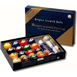 Aramith Kugeln Pool Super Aramith Pro 57,2mm Value Pack