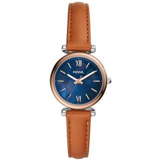 Fossil Carlie Mini Leder 28 mm ES4701