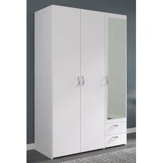 Parisot Kleiderschrank 3-türig "Daily 4" mit Spiegel
