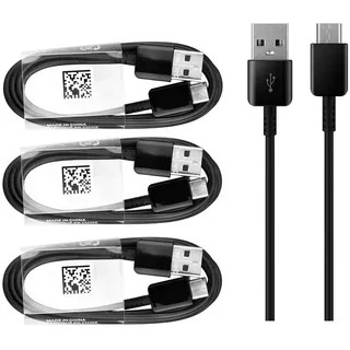 3 x XXL 150cm Original Ladekabel Datenkabel für Samsung Galaxy S9/ S9 Plus S8/ S8+/ Note 8/ A3 (2017)/ A5 (2017)/ A7 (2017) Note 8/ Note 9 USB C Anschluss/schnelles Laden