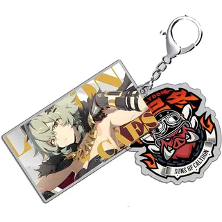 YYATT Adorable Anime Dolls Schlüsselanhänger Set für Zenless Zone Zero, Persönlichkeit und Niedlichkeit, Lustiges Geschenk für Kinder Erwachsene,I