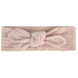 Sterntaler Stirnband mit Schleife – Weiches Stirnband aus Strukturiertem Mischgewebe, elastisch und bequem – Zartrosa, Größe 49 - 49 (S)