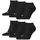 Sneaker Socken 6er Pack Schwarz 47-49