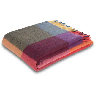 Biederlack Soft Impression im Doubleface-Look Kuscheldecke 130 x 170 cm Bunt