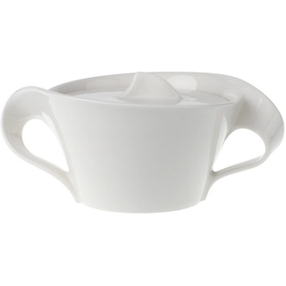 Villeroy & Boch Zuckerdose New Wave Porzellan Weiß ID89472