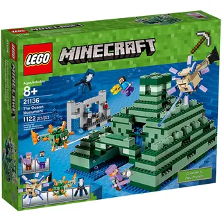 LEGO Minecraft Das Ozeanmonument 21136