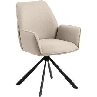Actona Esszimmerstuhl Glenda Beige 2er-Set