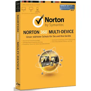 Norton Vollversion 360 Multidevice v1.0/2013 / Windows/deutsch / CD / 1 User 3PC