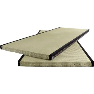 Karup Futonmatratze KARUP DESIGN "Tatami", grün, B:90cm H:5,5cm L:200cm, Obermaterial: 100% Stroh, Matratzen,