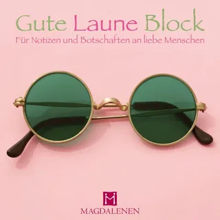 Magdalenen-Verlag GmbH Gute Laune Block Sonnenbrille