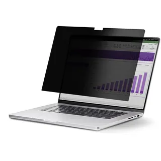 Startech StarTech.com 14,1 Zoll 16:10 Touch Laptop Sichtschutz, Sichtschutzfolie, Notebook Blickschutzfilter/Blaulichtfilter, Flip-Up
